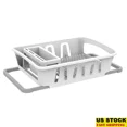 thumbnail image 1 of KLYNE - Expandable Dish Drying Rack W/ Utensil Holder Kitchen Sink Countertop Organizer, 1 of 6