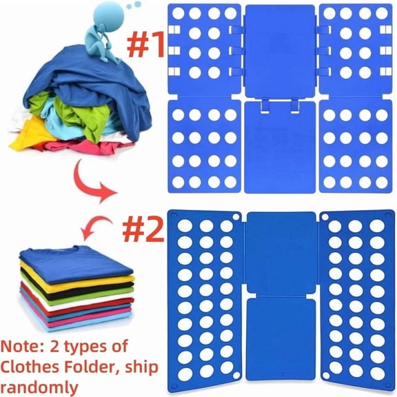 KLYNE - ?? For Adult Clothes Folder Magic Folding Board Laundry T Shirt Fast Fold Flip