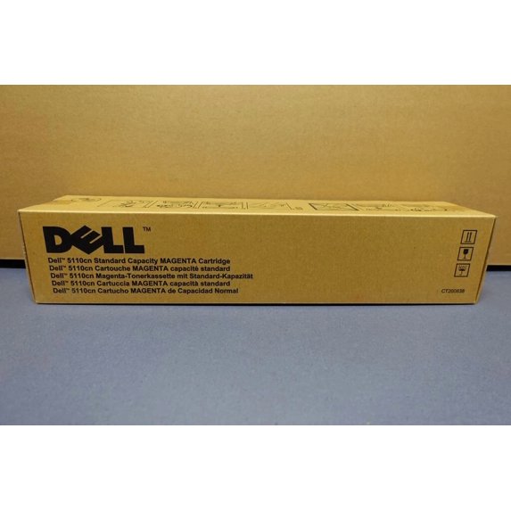 KLYNE - Genuine Dell 5110Cn Magenta Standard Capacity Toner Cartridge Kd566 Ct200838