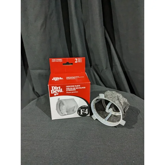 KLYNE - Genuine Parts Dirt Devil Filters Type F4 - Part #3Me1950001 - Qty 4 Filters