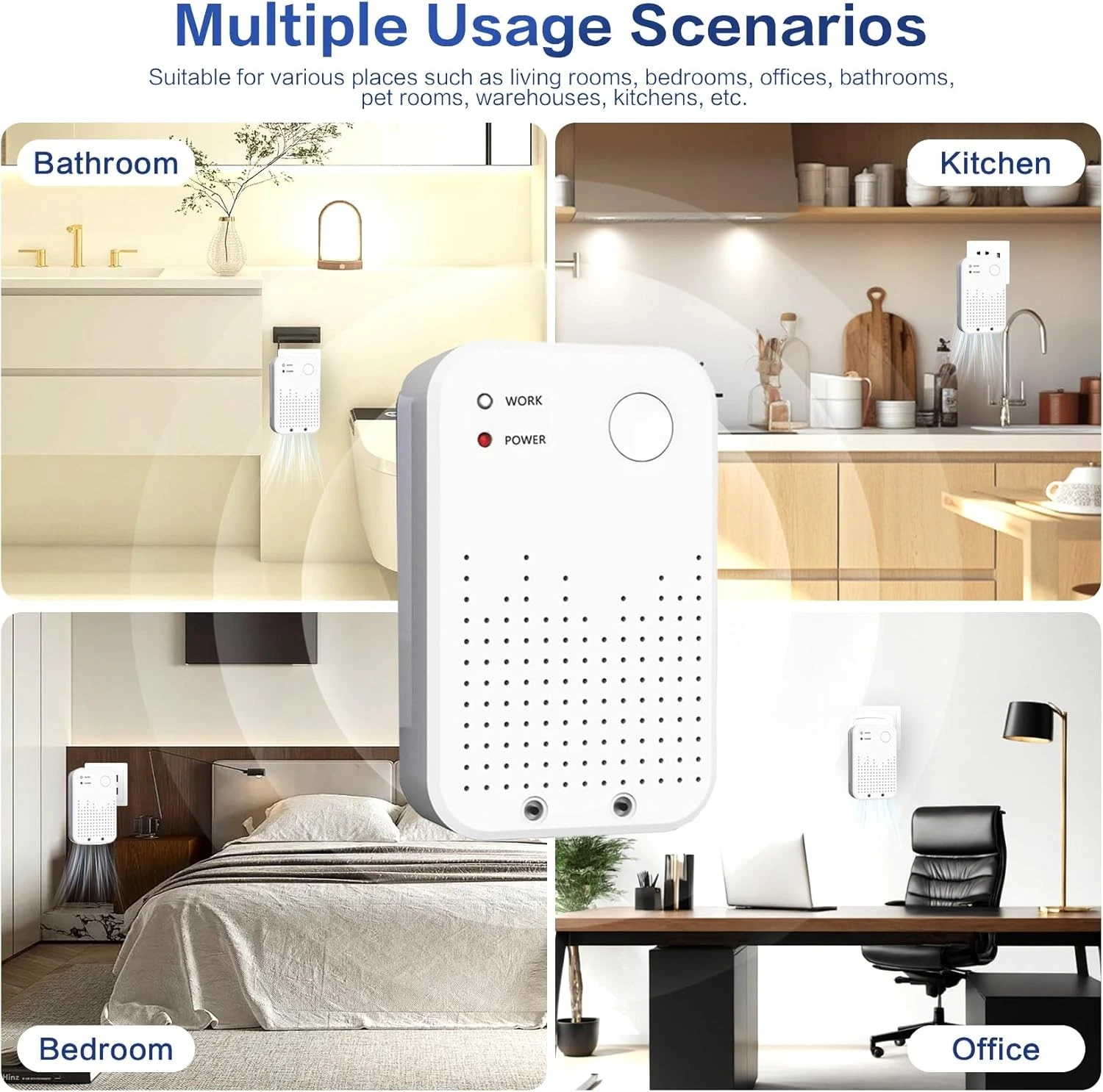 KLYNE - Household Negative Ion Air Purifier: Portable Silent For All Rooms & Odors (1)