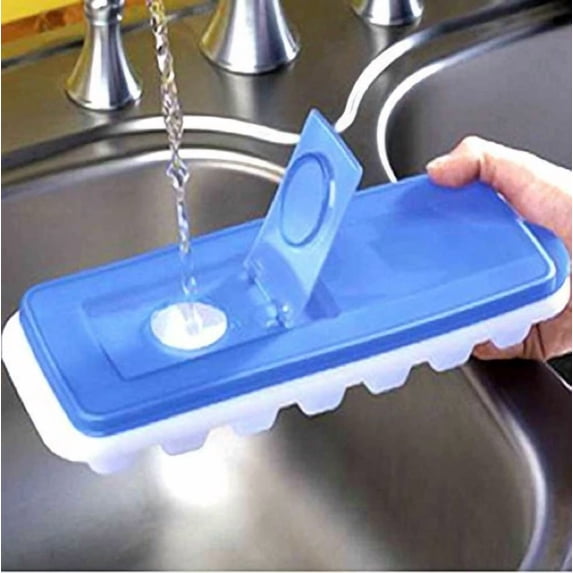 KLYNE - Ice Cube Tray With Removable Cover/Lid, Bpa Free