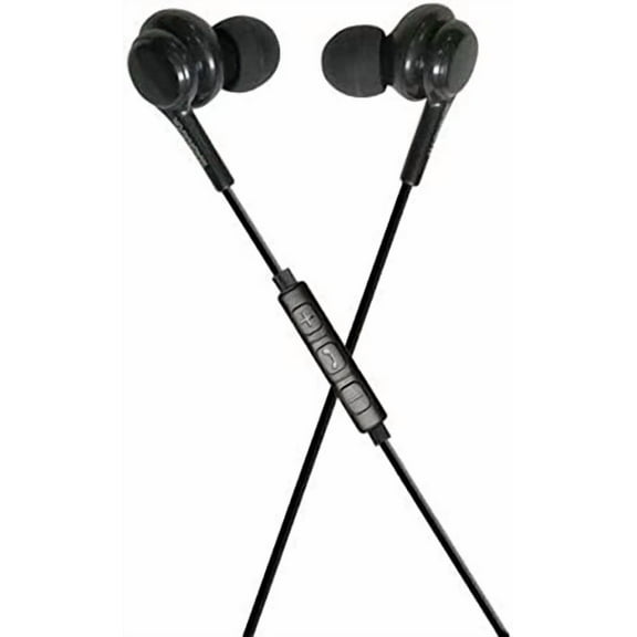 KLYNE- Magnavox Mhp4857-Bk Ear Buds With Microphone In Black