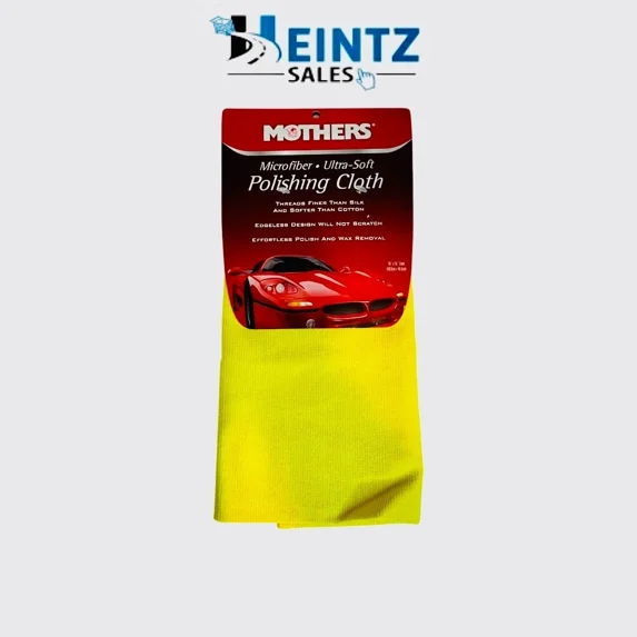 KLYNE - Mothers 155200- Ultra Soft Microfiber Polishing Cloth-Car Detailing Towel- 16X16