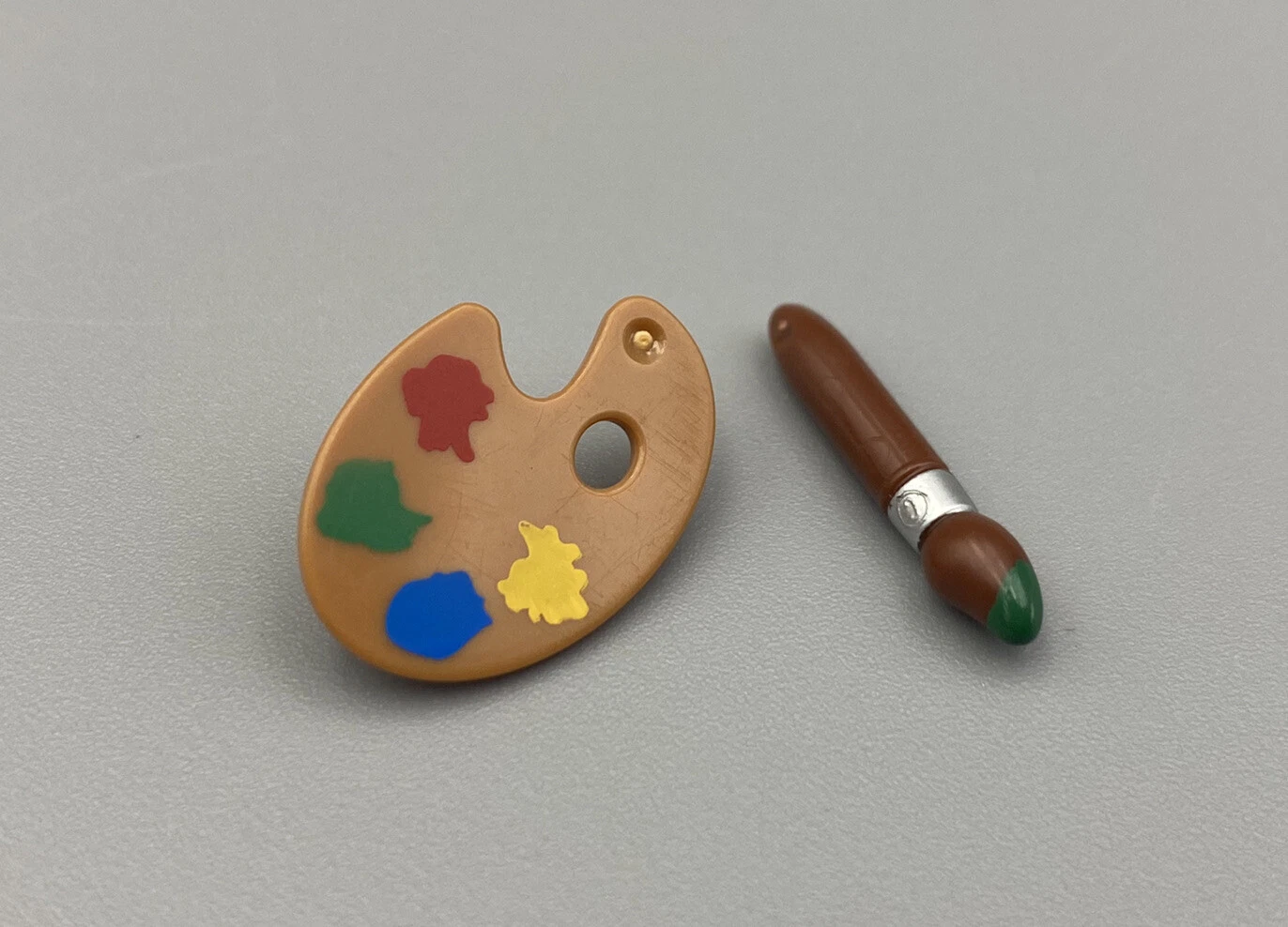 KLYNE- New Lego Paint Brush & Palette Lot Minifigure Art Utensil Accessory Set Artist