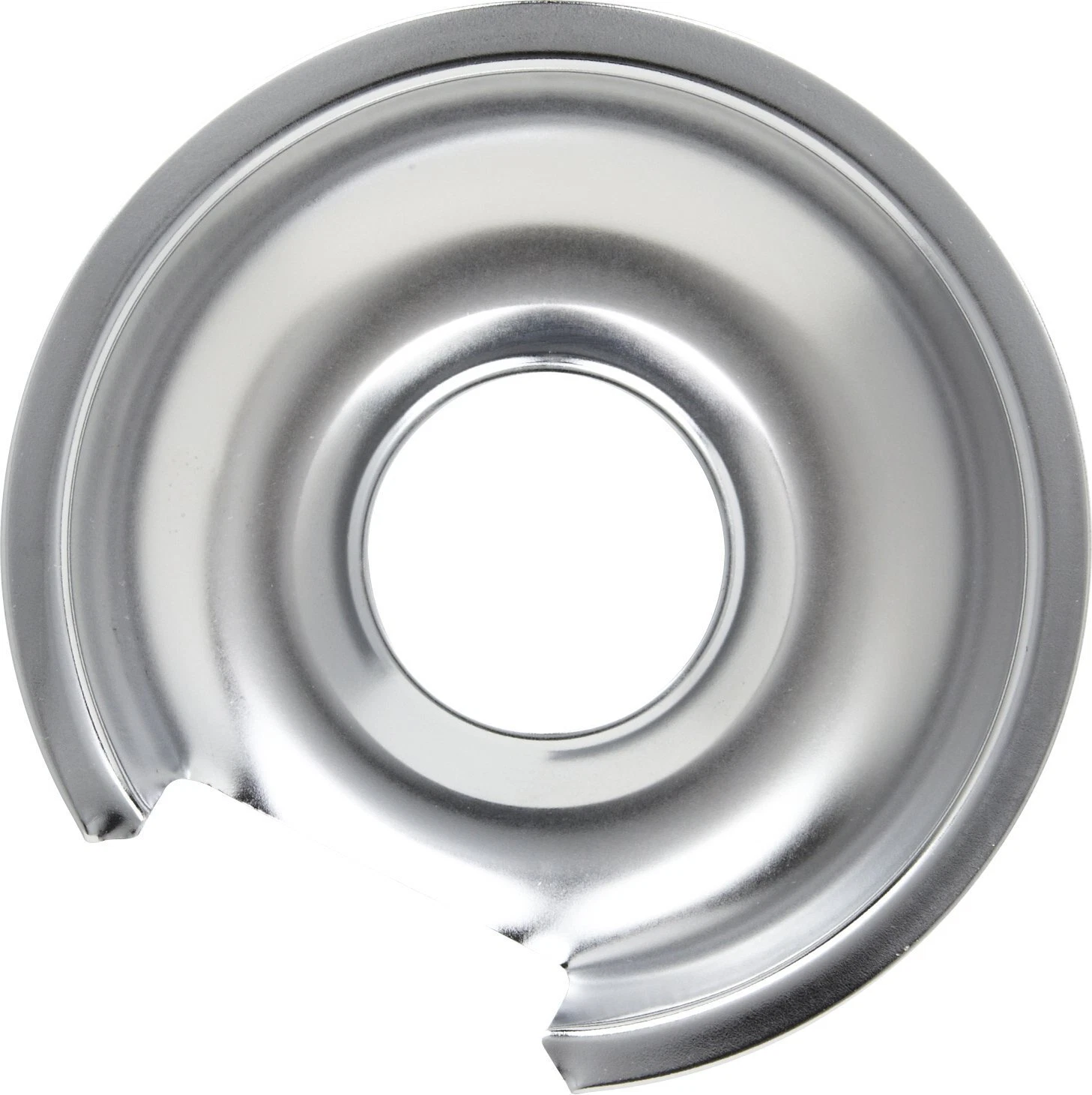 KLYNE- Range Chrome 6" Drip Pan For General Electric, 6Ge, Wb32X10012
