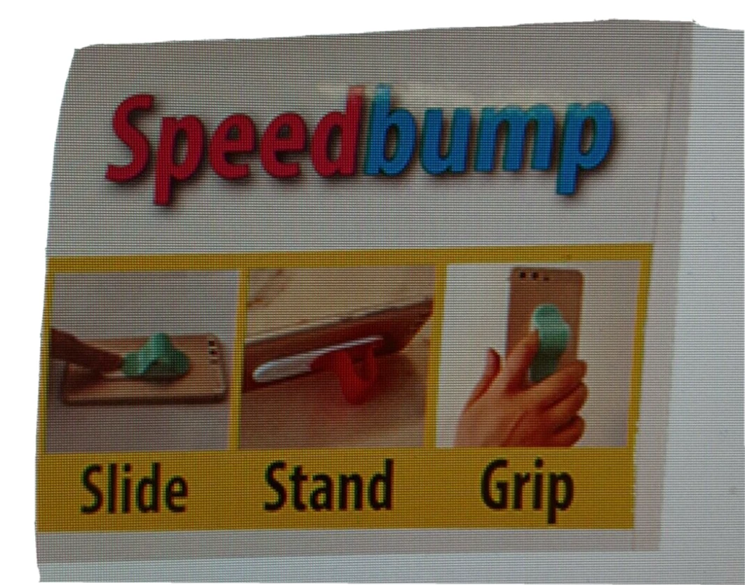 KLYNE- Speed Bump Multi-Use Phone Stand In Red And Blue Colors
