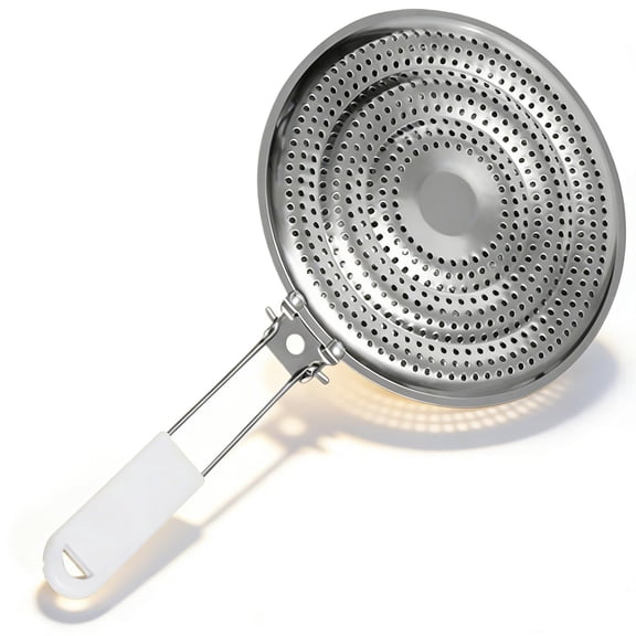 KLYZONIC Heavy Duty Stainless Steel  Heat Diffuser with Cool Grip for All Cooktop Types