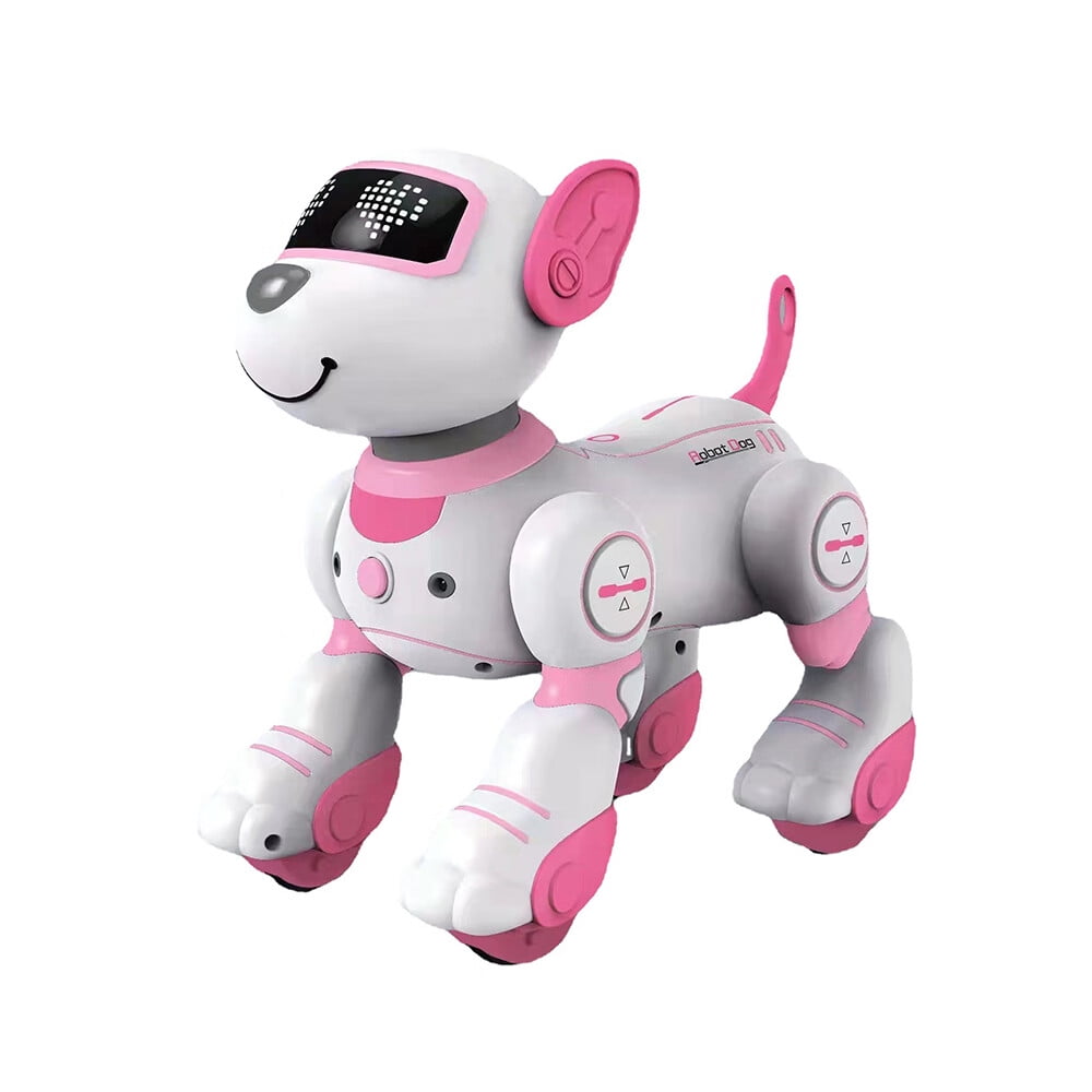 KLZO Robot Dog for Kids, Remote Control Pet Toy with Voice Control