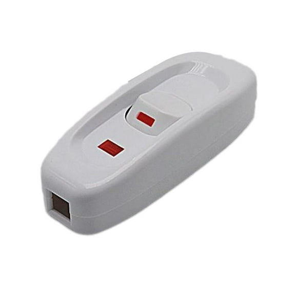 KLiHDSM ON/Off Inline Switch Black Inline Table Lamp Desk Light Cord Cable Switch 110-250V on/Off Switch Lampstand Turn Cable Lamp R0E7