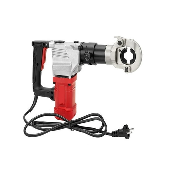 KM-300 In-line Electric Power Cable Crimping Tool, 10-300mm Copper/Aluminum Terminal Crimping 2200W Power