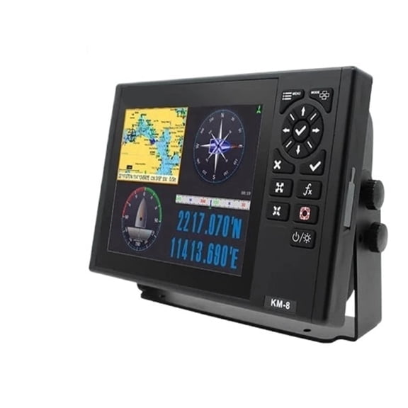 KM series km-8 Marine GPS Chart plotter AIS TRANSPONDER Fish Finder Radar echo sounder multi function display nmea2000 Waterproof Underwater Fish Finder
