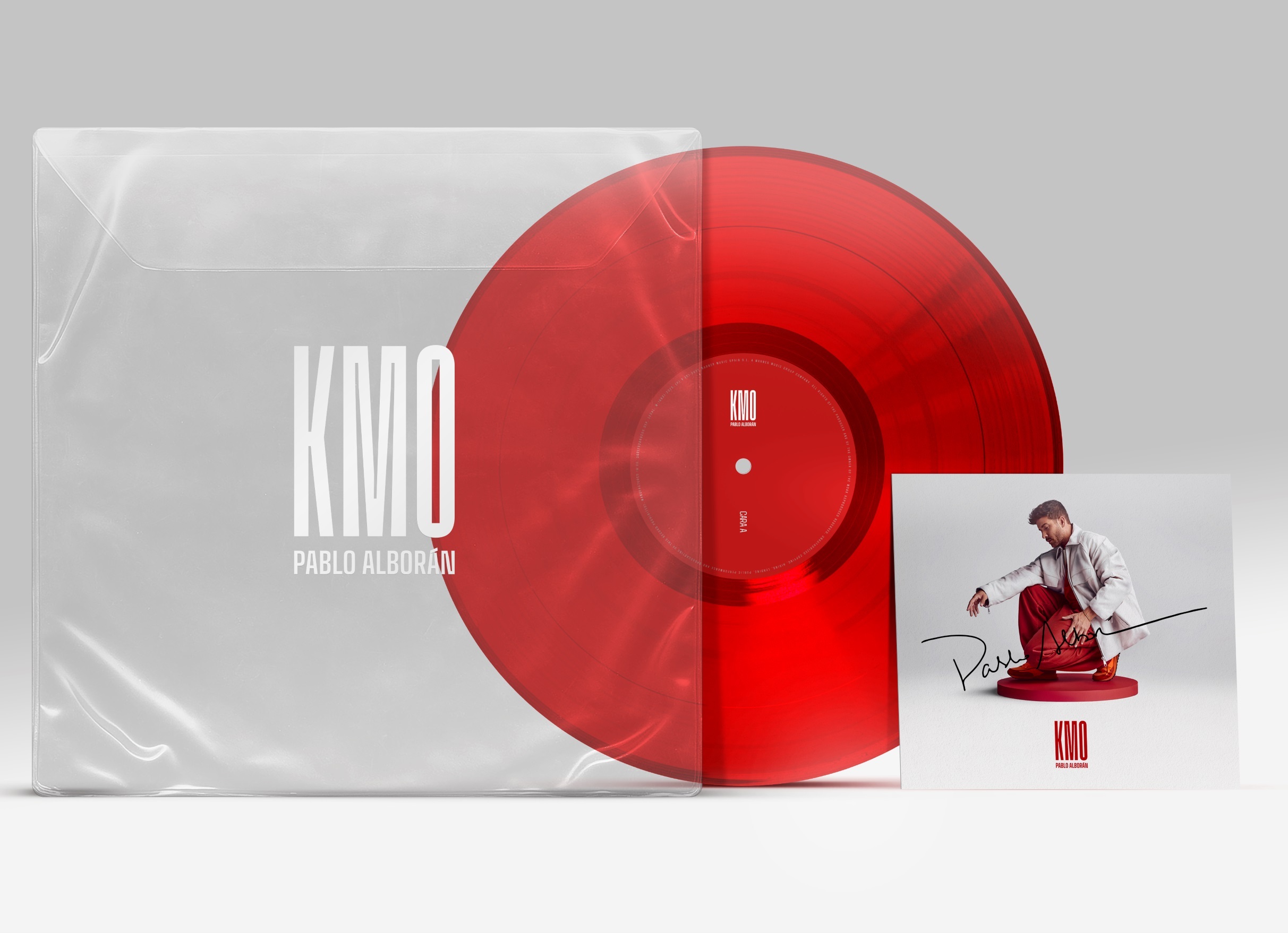 Pablo Alborán - KM0 - Ltd Red Vinyl With Signed Postcard - Music & Performance