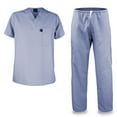 thumbnail image 1 of KM01L - Kolossus Men's Poly Cotton Medical Scrubs Set, 1 of 4