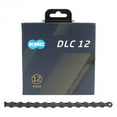 KMC 12Speed DLC12 Series Chain, Black, for Road/Mountain/Gravel; Shimano, SRAM, and Campagnolo
