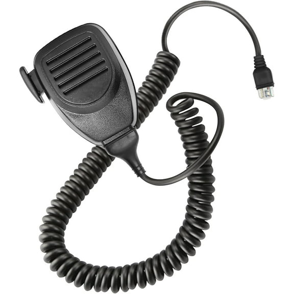 KMC-30 8 Pin Remote Speaker Microphone Shoulder Mic Compatible with TK768 TK-768G TK868 TK-868G TK760 TK808 TK780 TK-630 TK-730 TK-750 TK785 TK-980 TM-261A TM-271A TM-461A TM-471A