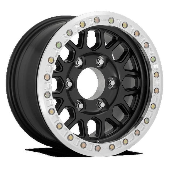 KMC Aluminum Rim KM234 GRENADE DESERT 17X8.5in Satin Black Finish, KM23478560700