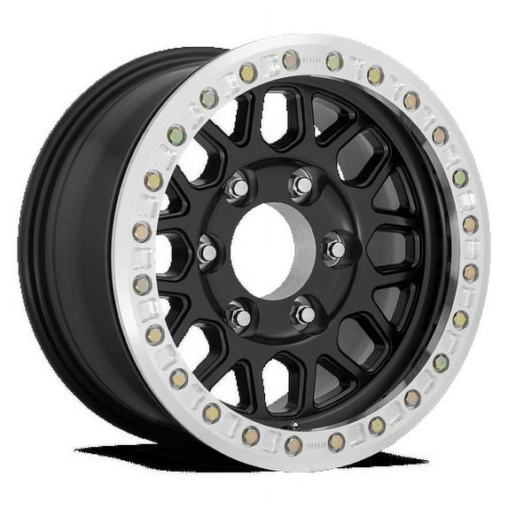 KMC Aluminum Rim KM234 GRENADE DESERT 17X8.5in Satin Black Finish, KM23478560700