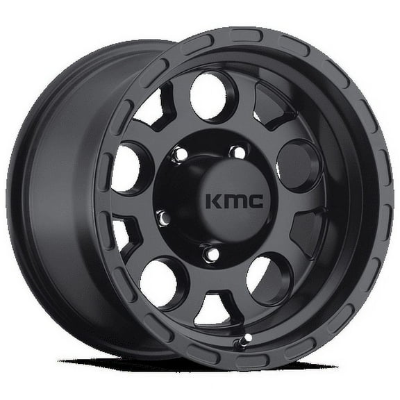 KMC Aluminum Rim KM522 ENDURO 15X9in Matte Black Finish, KM52259055712N