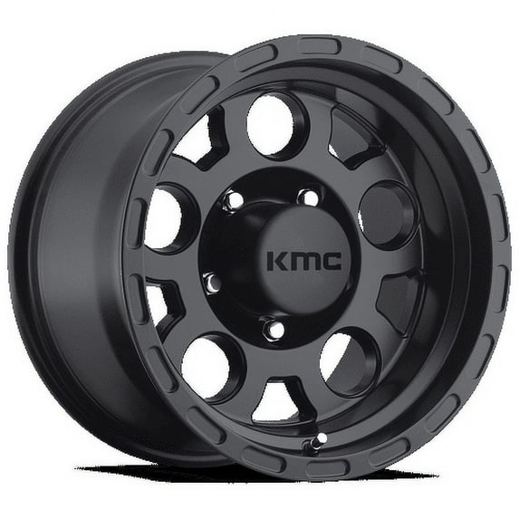KMC Aluminum Rim KM522 ENDURO 16X9in Matte Black Finish, KM52269013712N