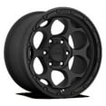 thumbnail image 1 of KMC Aluminum Rim KM541 DIRTY HARRY 17X8.5in Textured Black Finish, KM54178568718, 1 of 3