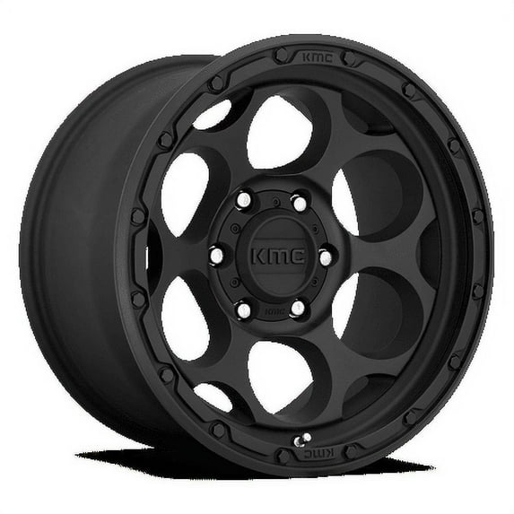 KMC Aluminum Rim KM541 DIRTY HARRY 18X8.5in Textured Black Finish, KM54188564718