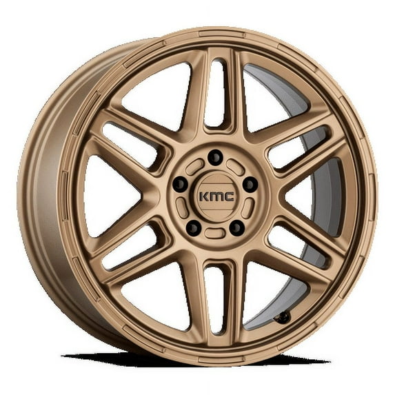 KMC Aluminum Rim KM716 NOMAD 17X8in Matte Bronze Finish, KM71678042638