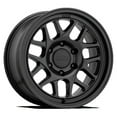 thumbnail image 1 of KMC Aluminum Rim KM717 BULLY OL 17X8.5in Satin Black Finish, KM71778550700, 1 of 3