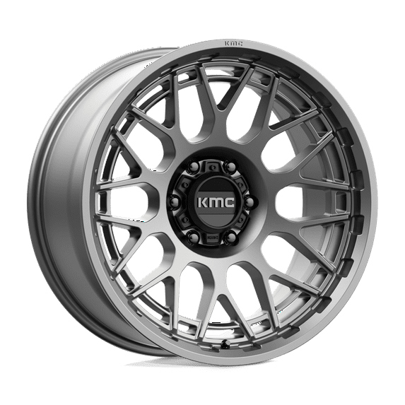 KMC Aluminum Rim KM722 TECHNIC 20X9in Anthracite Finish, KM72229063400