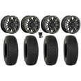 thumbnail image 1 of KMC Cage Beadlock 15" Wheels Black 33" DX440 Tires Kawasaki Mule Pro FXT, 1 of 4