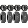 thumbnail image 1 of KMC Cage Beadlock 15" Wheels Black 33" SS360/HP Tires Sportsman RZR Ranger, 1 of 4