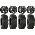thumbnail image 1 of KMC Cage Beadlock 15" Wheels Black 33" XC450 Tires Polaris RZR XP 1000 / PRO XP / Ranger XP 900/1000, 1 of 4