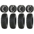 thumbnail image 1 of KMC Cage Beadlock 15" Wheels Black 35" Chicane DS Tires Can-Am Maverick X3 / Honda Pioneer 1000 / Talon, 1 of 4