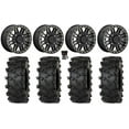 thumbnail image 1 of KMC Cage Beadlock 15" Wheels Black 35" Outlaw M/T Tires Kawasaki Mule Pro FXT, 1 of 4