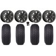 thumbnail image 1 of KMC Cage Beadlock 15" Wheels Black 35" Regulator 2 Tires Kawasaki Teryx Mule, 1 of 4
