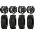 thumbnail image 1 of KMC Cage Beadlock 15" Wheels Black 35" XComp ATR Tires Kawasaki Teryx Mule, 1 of 4