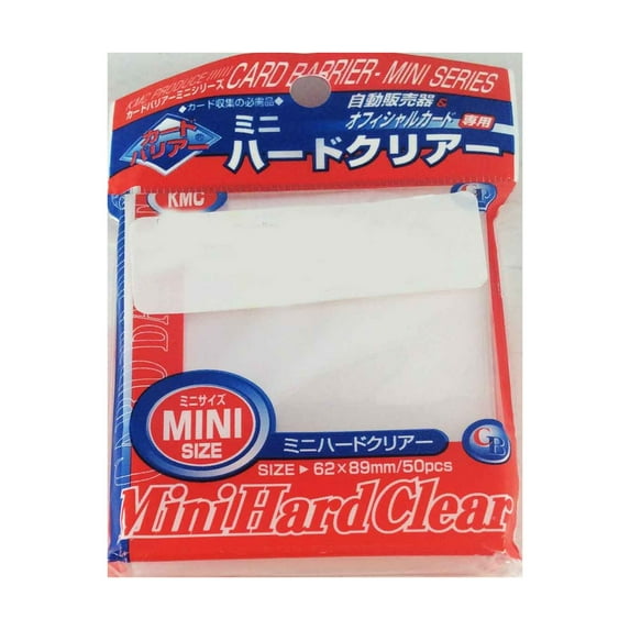 KMC Card Supply Clear (50) New