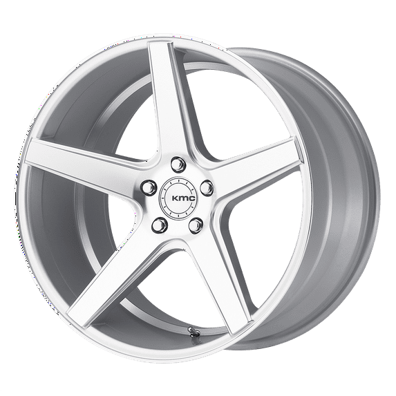 KMC Cast Aluminum Rim KM685 18X8 5X120 SLV MACH 38MM, KM68588052438