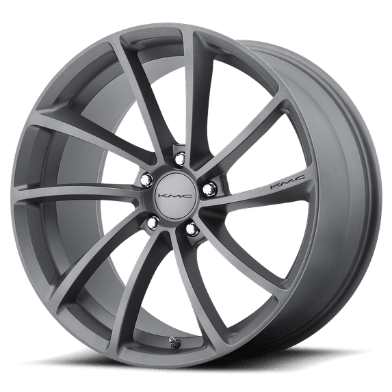 KMC Cast Aluminum Rim KM691 18X8 5X4.5 GUN METAL 40MM, KM69188012440