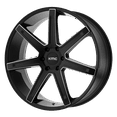 thumbnail image 1 of KMC Cast Aluminum Rim KM700 22X9.5 6X5.5 S-BLK MILL 38MM, KM70022968938, 1 of 2