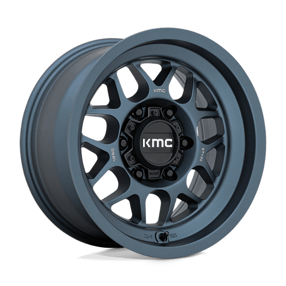 KMC Cast Aluminum Rim KM725 16X8 6X5.5 MTL-BLUE 0MM, KM725LX16806800