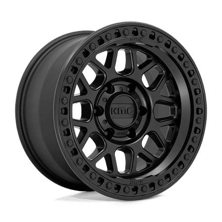 KMC Cast Aluminum Wheel KM549 17x9 6x120 S-BLK 18mm, KM54979077718