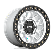 KMC Cast Aluminum Wheel KM549 17x9 8x6.5 MACH SBLK-LP 18mm, KM54979080518