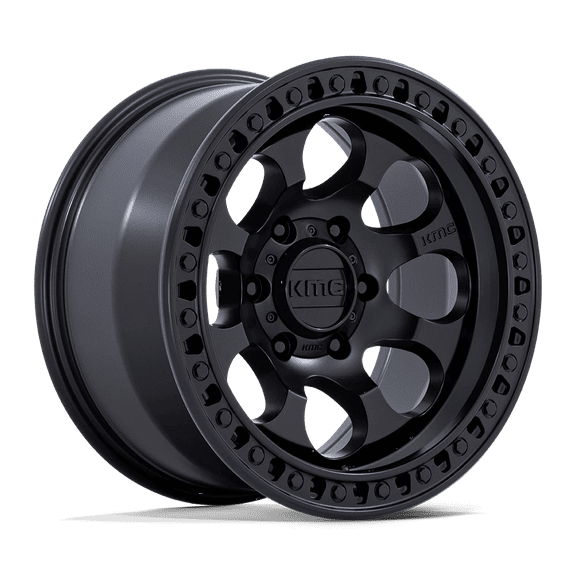 KMC Cast Aluminum Wheel KM550 18x9 6x4.5 S-BLK 18mm, KM550MX18906418