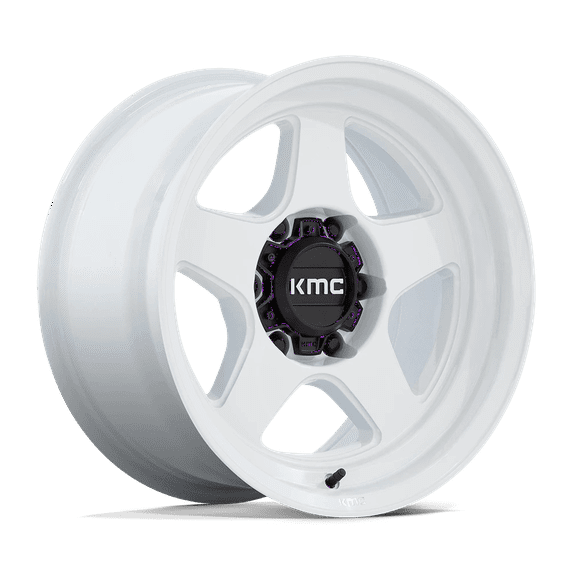 KMC Cast Aluminum Wheel KM728 17x8.5 6x135 G-WHT -10mm, KM728WX17856310N
