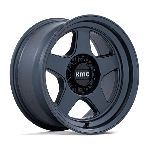 KMC Cast Aluminum Wheel KM728 17x8.5 6x135 MTL-BLUE -10mm, KM728LX17856310N