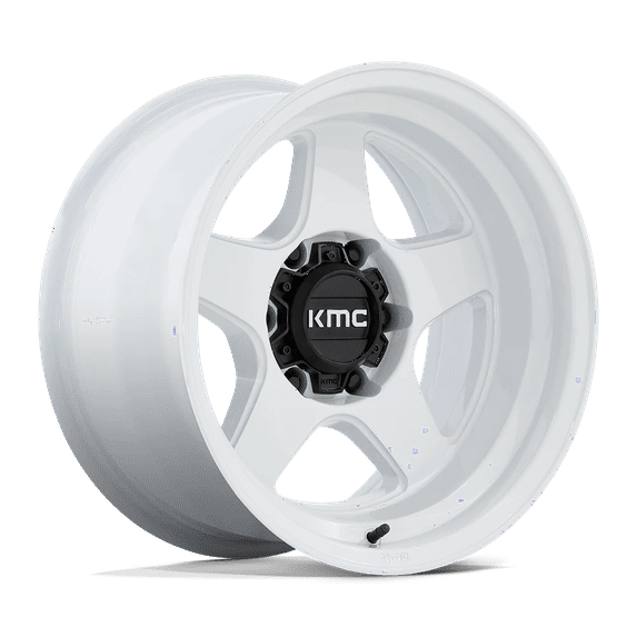 KMC Cast Aluminum Wheel KM728 17x8.5 6x4.5 G-WHT 18mm, KM728WX17856418