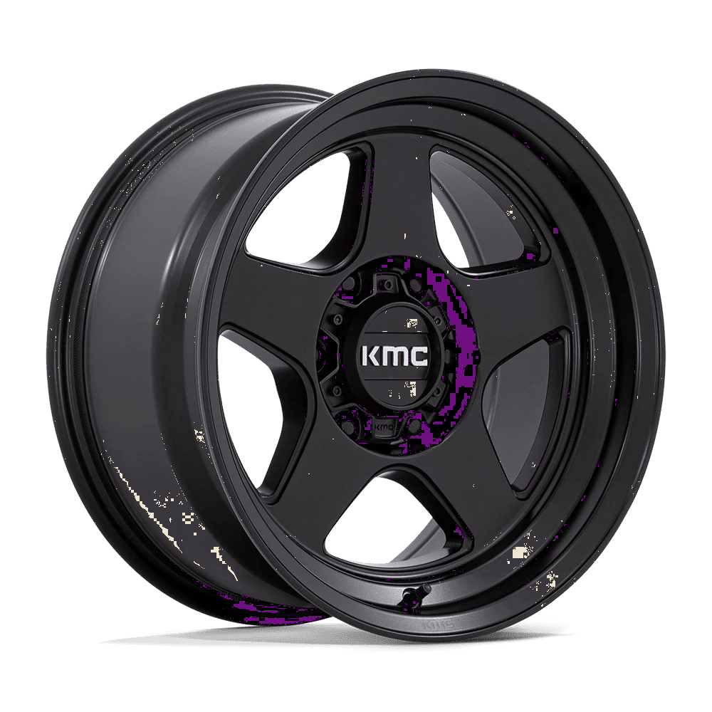KMC Cast Aluminum Wheel KM728 17x8.5 6x5.5 M-BLK -10mm, KM728MX17856810N