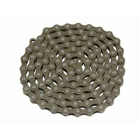 KMC Chain 1/2x1/8x112 Brown. for bicycle Chain, bike chain, beach cruiser, chopper, limos, stretch, bmx, track fixie bicycles