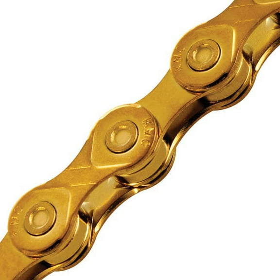 KMC Chain X10 x 116L Bike Chain, TI Gold